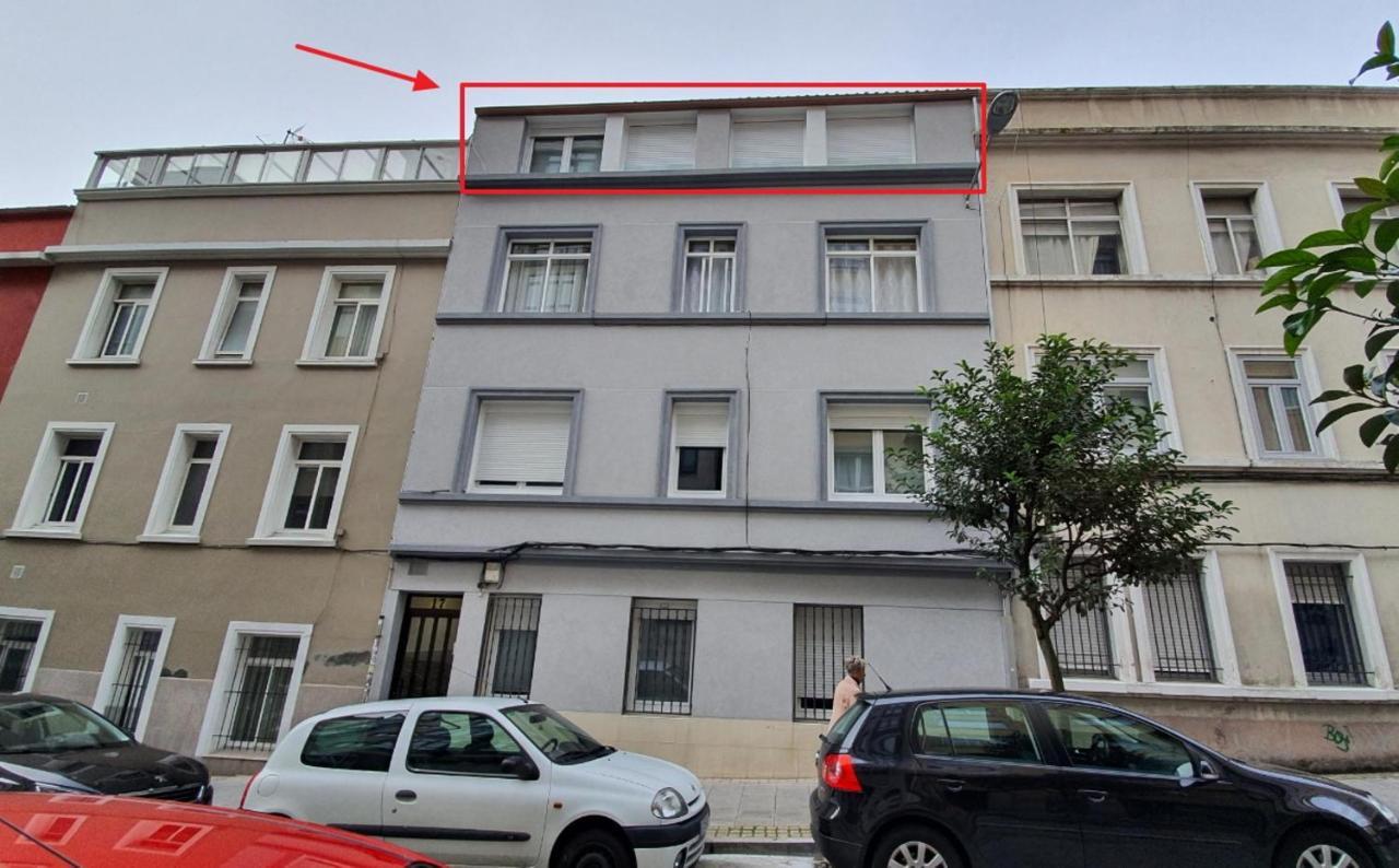Atico Merced. Tranquilo Y Bien Situado A Coruña Buitenkant foto